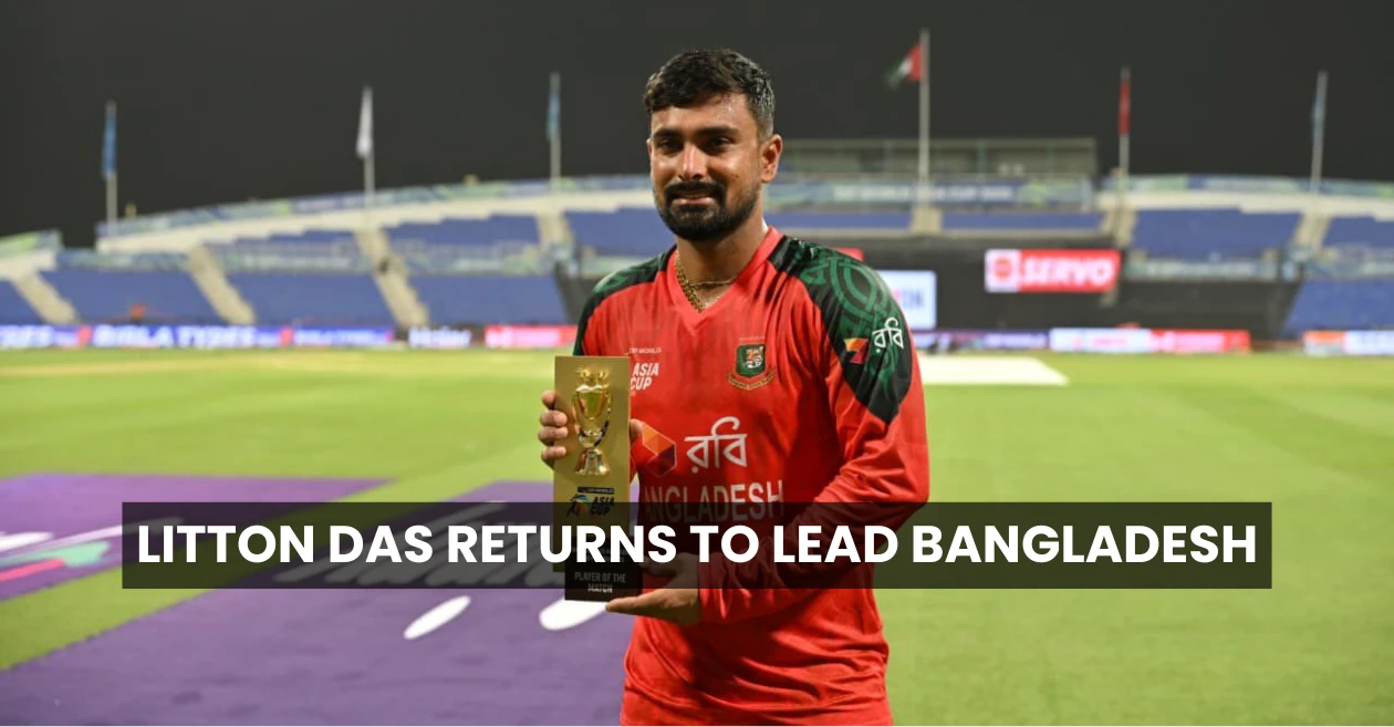 Bangladesh announce T20I squad for West Indies series: Litton Das returns as captain Bangladesh announce T20I squad for West Indies series: Litton Das returns as captain