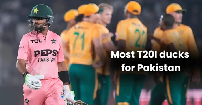 List of most T20I ducks for Pakistan ft. Babar Azam and Shahid Afridi List of most T20I ducks for Pakistan ft. Babar Azam and Shahid Afridi