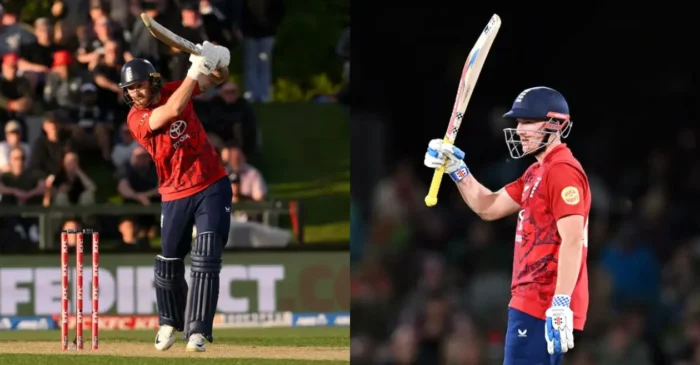 Phil Salt and Harry Brook shine as England thrash New Zealand in second T20I at Hagley Oval Phil Salt and Harry Brook shine as England thrash New Zealand in second T20I at Hagley Oval