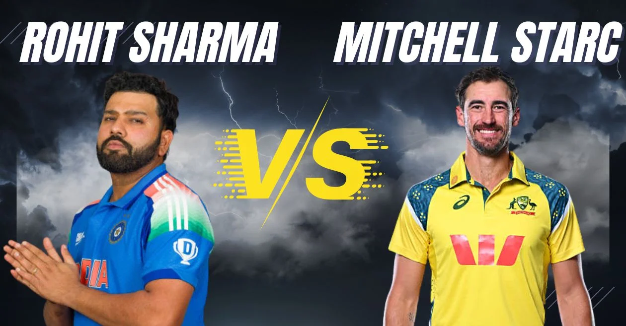 Rohit Sharma vs Mitchell Starc in ODIs: The ultimate duel that will define AUS vs IND 50-over series