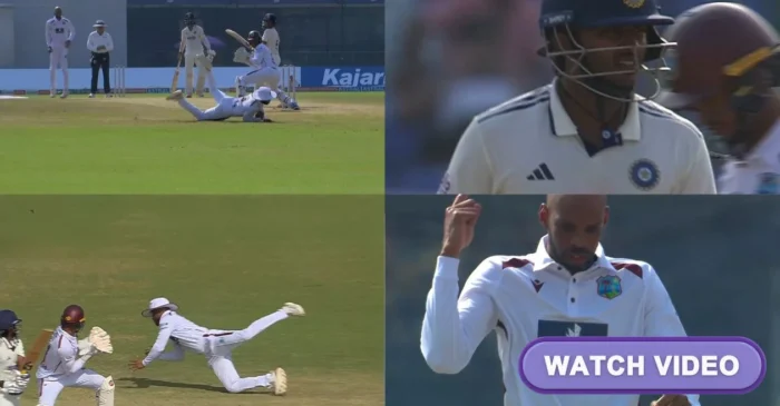 IND vs WI [WATCH]: Shai Hope takes an absolute blinder to dismiss Sai Sudharsan on Day 5 of Delhi Test
