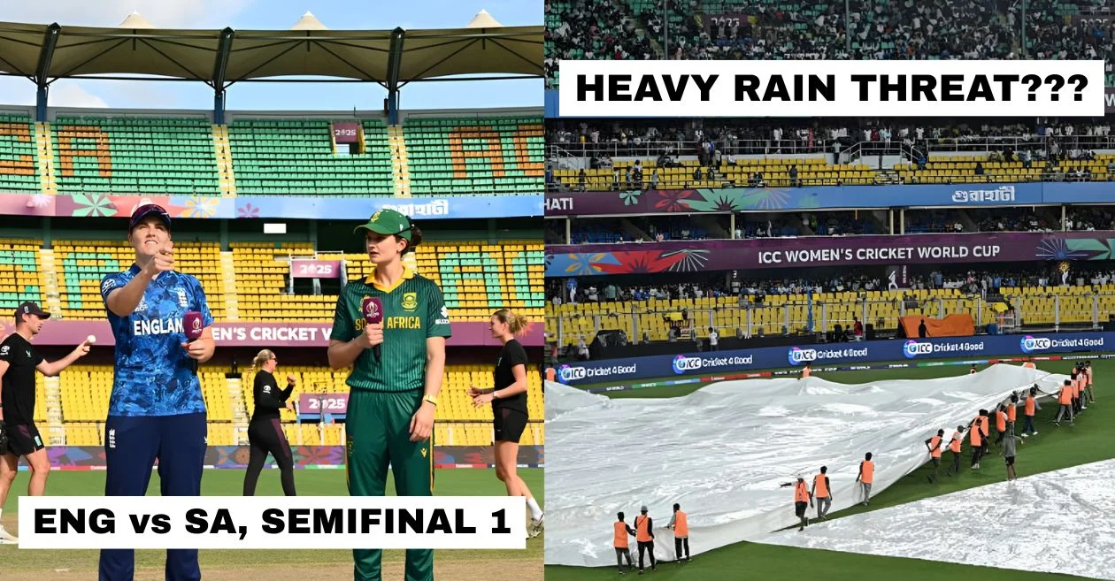 Women’s World Cup 2025: What happens if the ENG vs SA Semi-Final 1 in Guwahati is washed out?