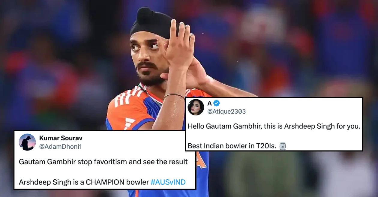 “Gautam Gambhir stop favoritism and see the result”: Fans react as Arshdeep Singh propels India to victory in 3rd T20I against Australia