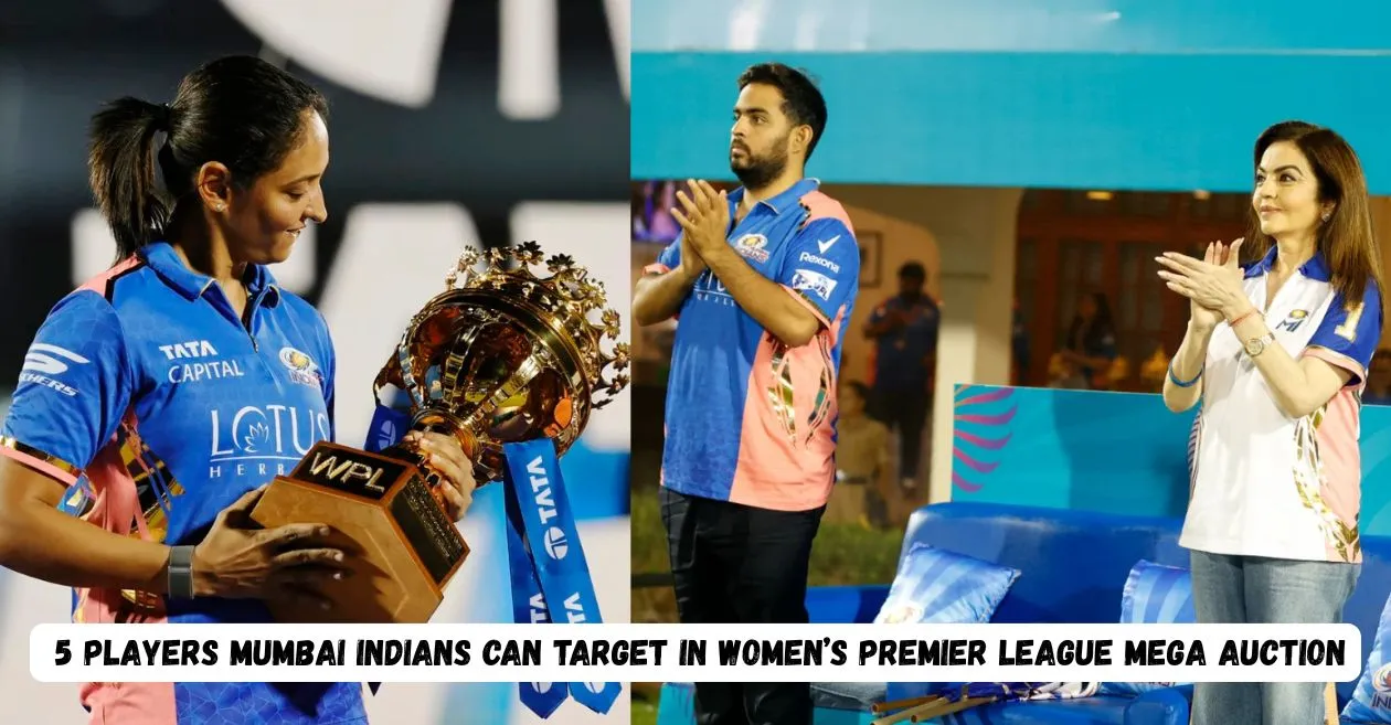 WPL 2026: 5 players Mumbai Indians can target in Women’s Premier League mega auction