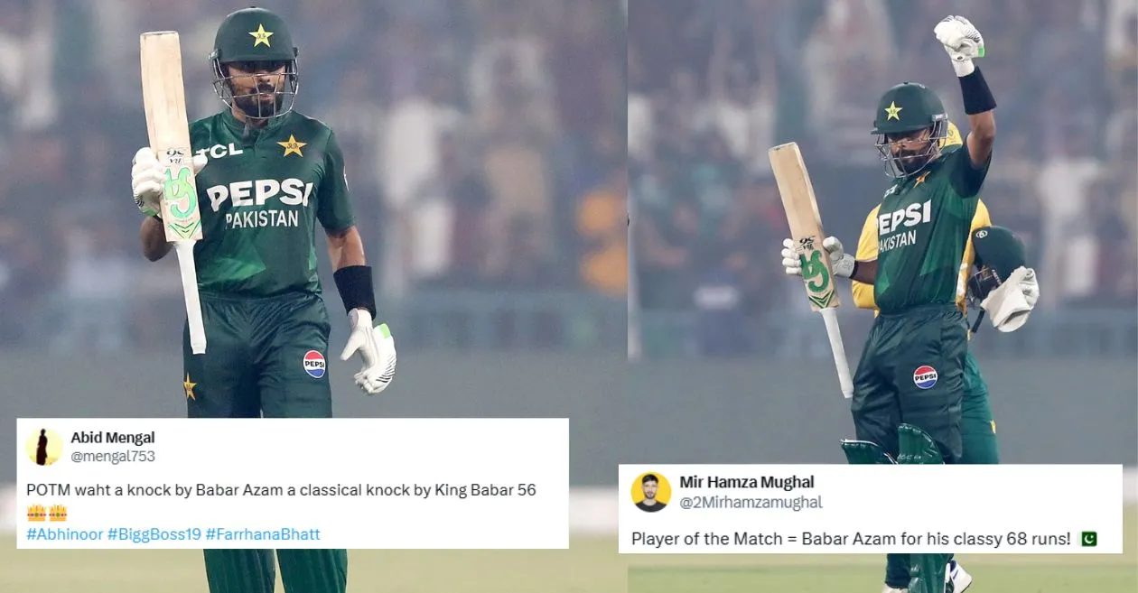 Fans go gaga as Babar Azam’s gritty knock guides Pakistan to thrilling T20I series win over South Africa
