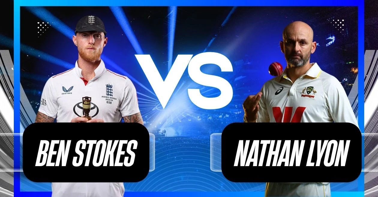 Ben Stokes vs Nathan Lyon: Head to Head record in Test cricket ahead of the Ashes 2025-26 Test series