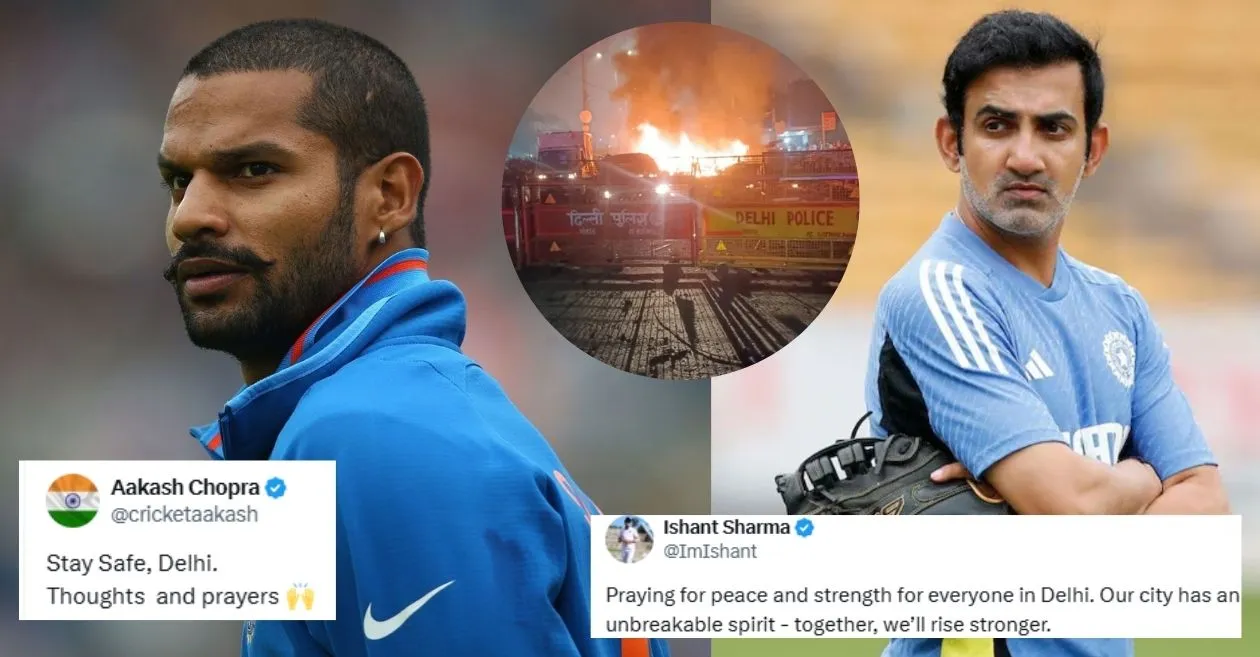 From Gautam Gambhir to Shikhar Dhawan: Cricket world unites in sorrow over Delhi blast tragedy