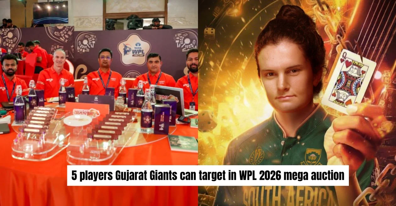 WPL 2026: 5 players Gujarat Giants can target in Women’s Premier League mega auction