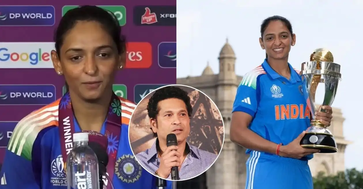Harmanpreet Kaur reflects on India’s 2025 World Cup triumph, reveals Sachin Tendulkar’s inspiring message before the final
