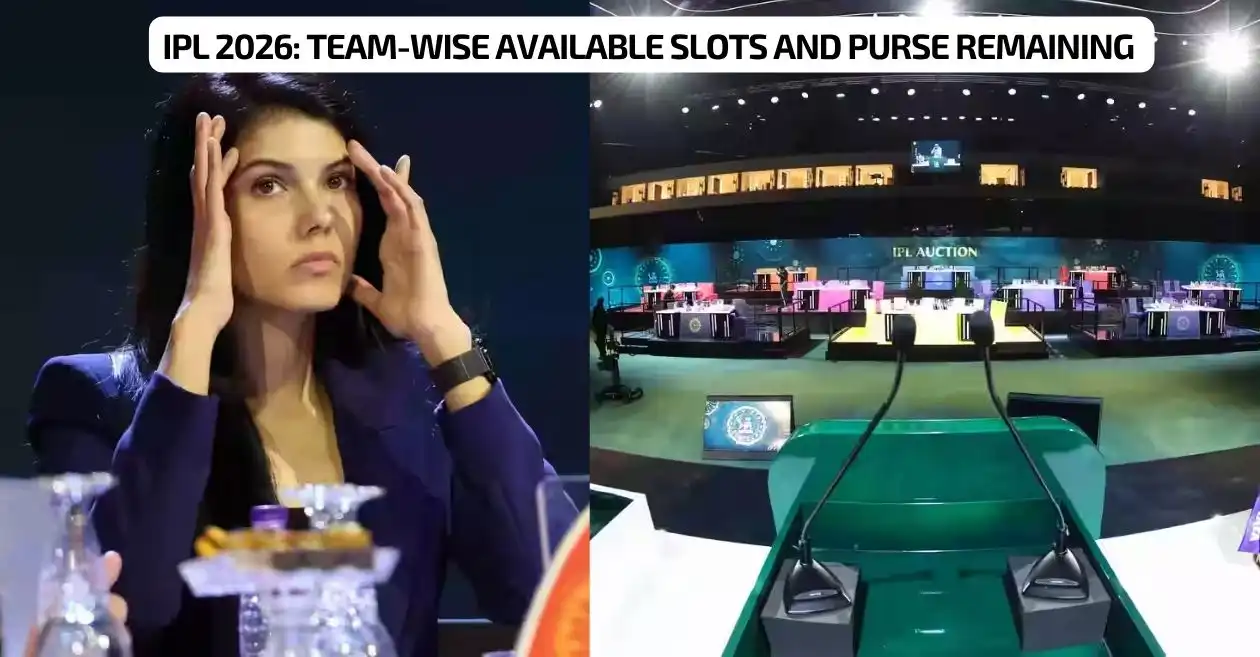 IPL 2026 Retentions: Team-wise available slots and Purse remaining ahead of mini-auction