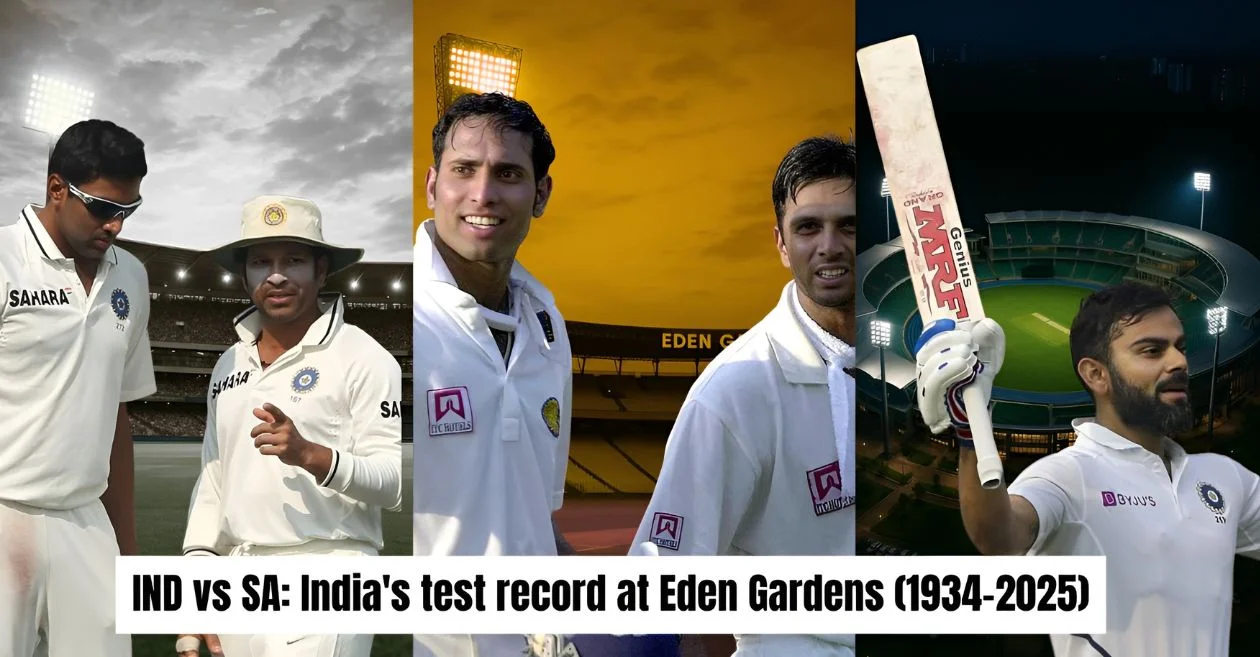IND vs SA: Team India’s Test record at Eden gardens ahead of 2025 series