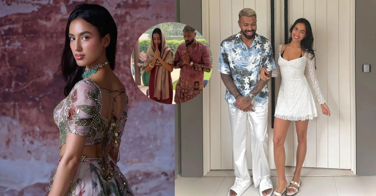 India’s ace all-rounder Hardik Pandya performs traditional puja with girlfriend Maheika Sharma