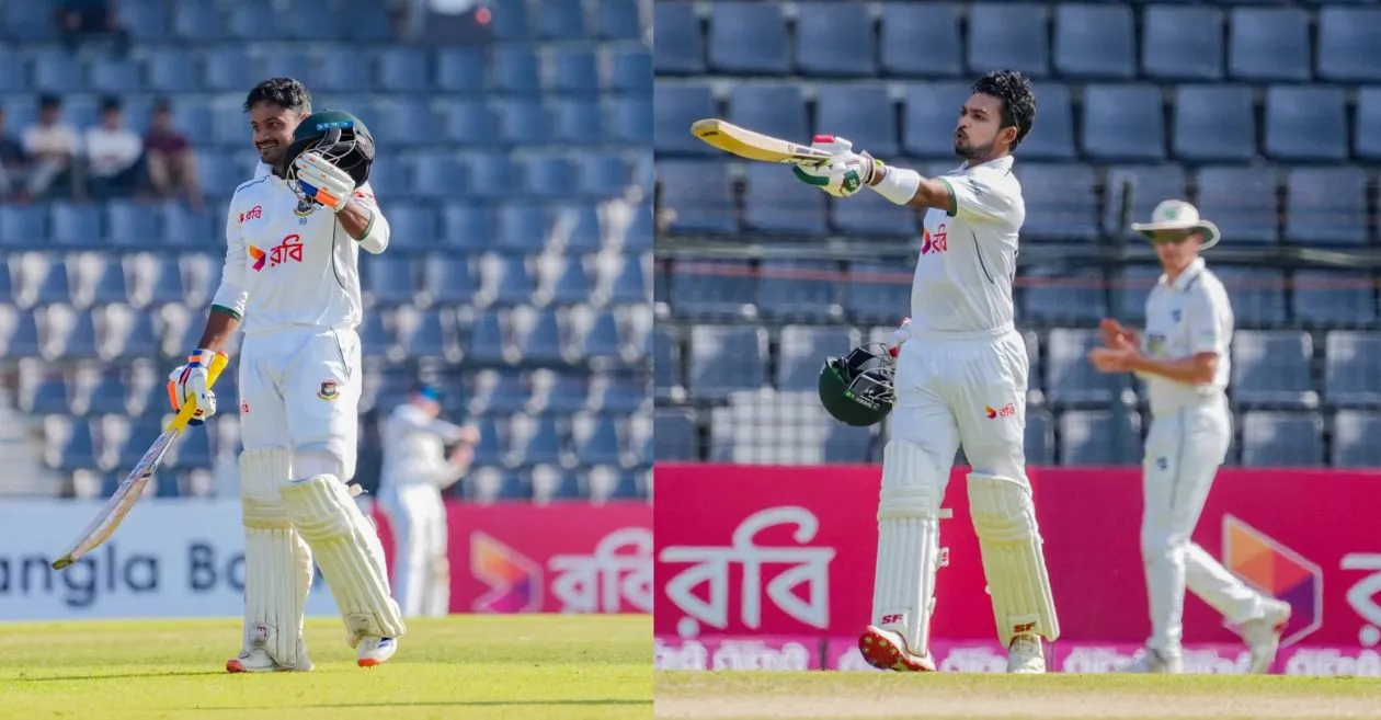Mahmudul Hasan Joy and Najmul Hossain Shanto’s twin centuries propel Bangladesh to a mammoth score on Day 3 of the first Test against Ireland