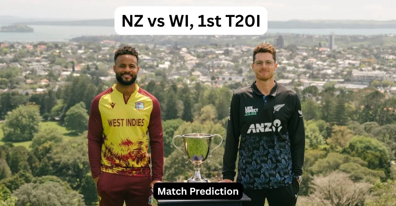 NZ vs WI, 1st T20I Match Prediction: Who will win today’s game between New Zealand vs West Indies?