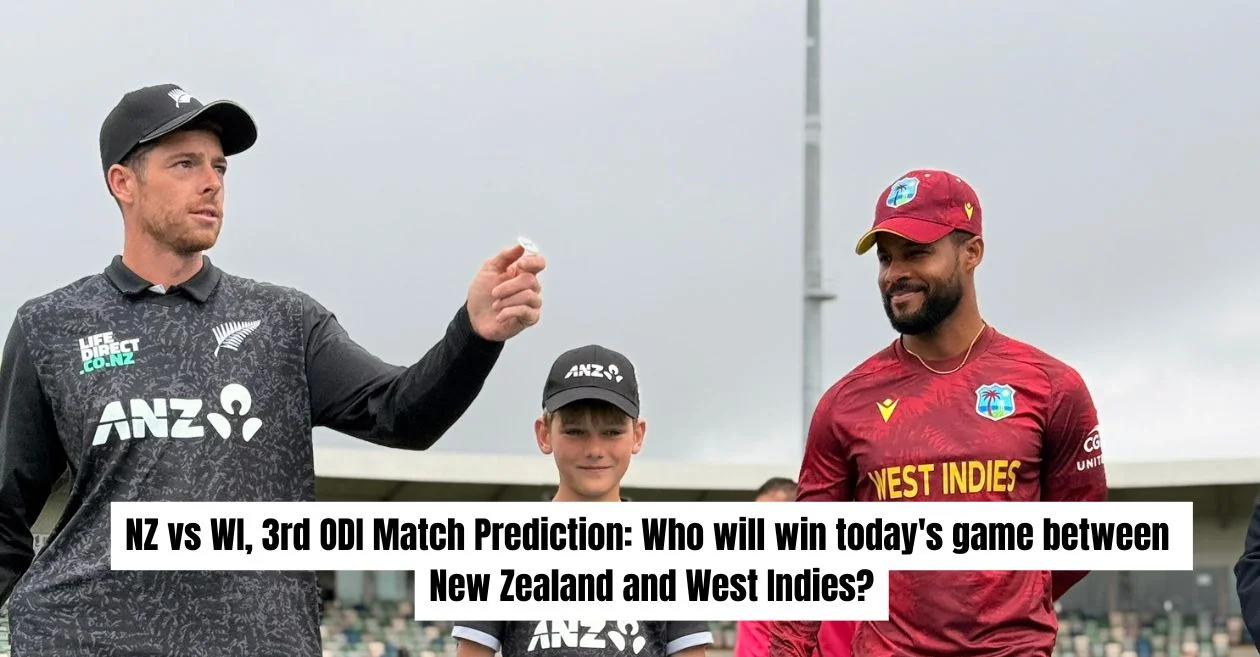 NZ vs WI, 3rd ODI Match Prediction: Who will win today’s game between New Zealand and West Indies?