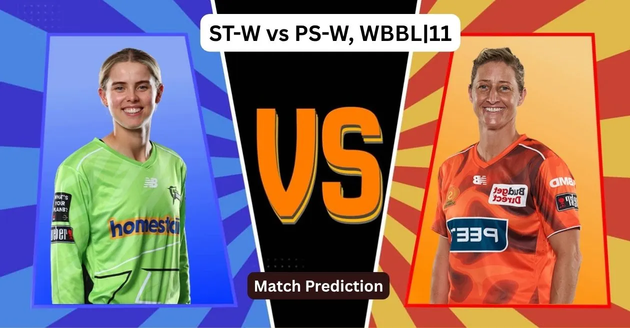 ST-W vs PS-W, WBBL|11 Match Prediction: Who will win today’s game between Sydney Thunder and Perth Scorchers?