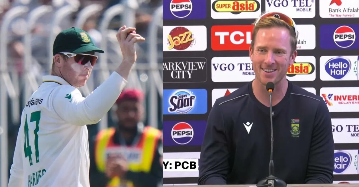 IND vs SA: South Africa spinner Simon Harmer takes a jab at India ahead of the Guwahati Test