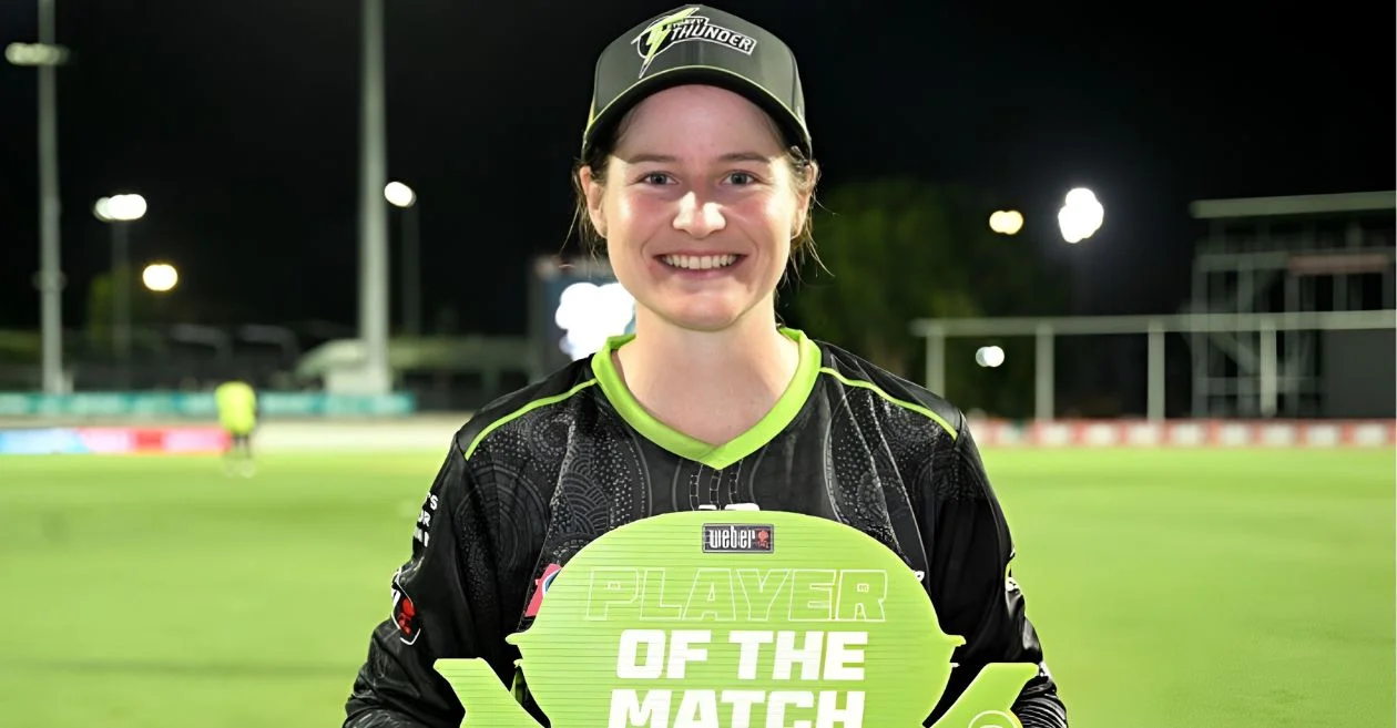 WBBL|11: Tahlia Wilson shines with bat as Sydney Thunder beat Brisbane Heat by 41 runs