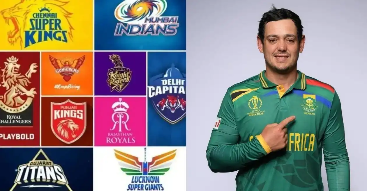 5 franchises that can target Quinton de Kock in the IPL 2026 auction