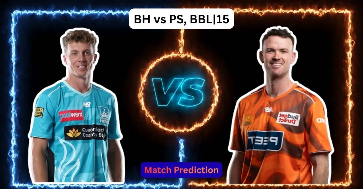 BH vs PS, BBL|15, Match Prediction: Who will win today’s game between Brisbane Heat and Perth Scorchers?