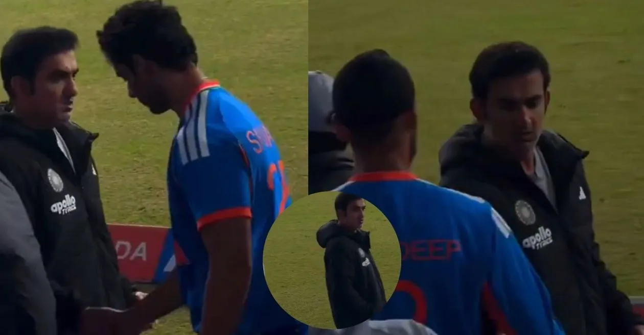 WATCH: Gautam Gambhir aggressively handshakes with Indian players after loss in the 2nd T20I against South Africa