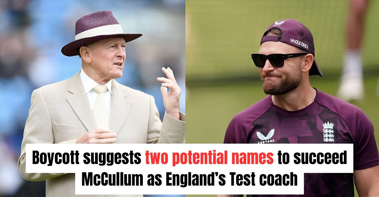 Geoffrey Boycott proposes ‘two strong candidates’ to replace Brendon McCullum as England’s Test coach after Ashes 2025-26 defeat