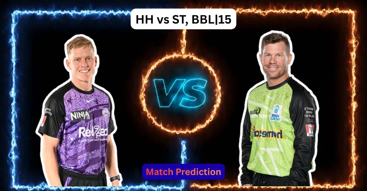 HH vs ST, BBL|15, Match Prediction: Who will win today’s game between Hobart Hurricanes and Sydney Thunder?