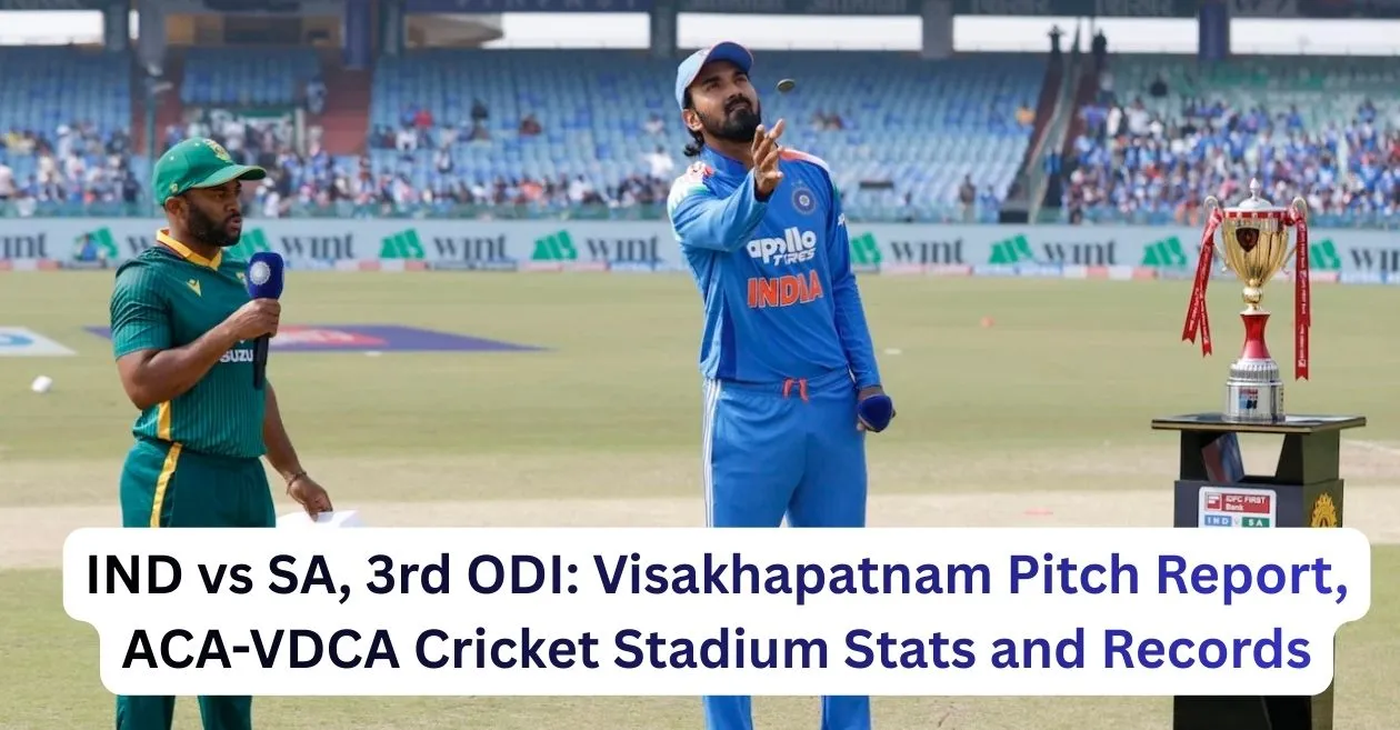 IND vs SA, 3rd ODI: Visakhapatnam Pitch Report, ACA-VDCA Cricket Stadium Stats and Records