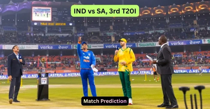 IND vs SA, 3rd T20I, Match Prediction: Who will win between India and South Africa?