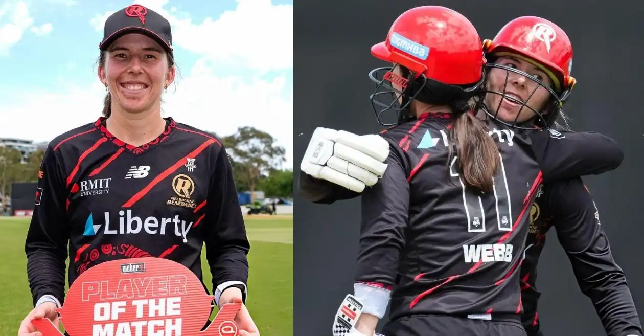 Georgia Wareham’s all-round show powers Melbourne Renegades to emphatic win over Sydney Sixers