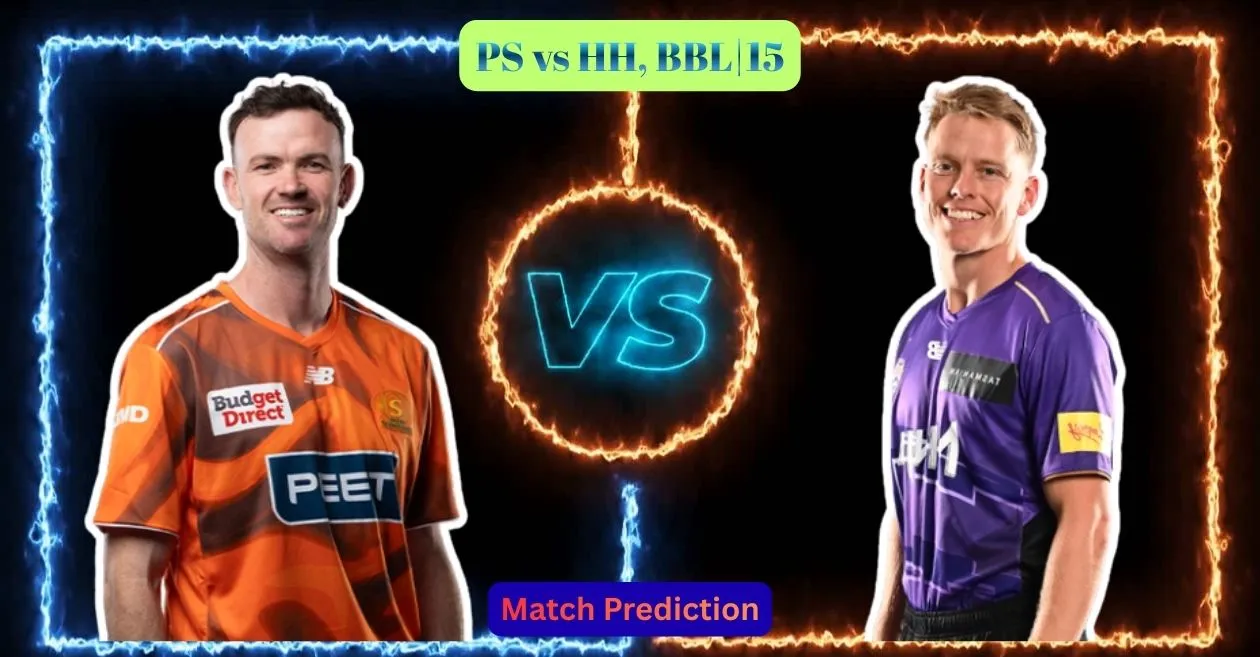 PS vs HH, BBL|15, Match Prediction: Who will win today’s game between Perth Scorchers and Hobart Hurricanes?