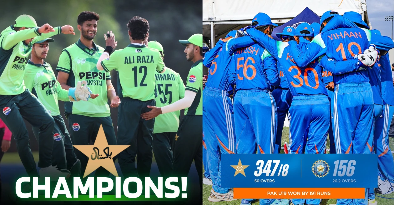 Pakistan crush India to win U19 Asia Cup 2025, end 13-year title drought