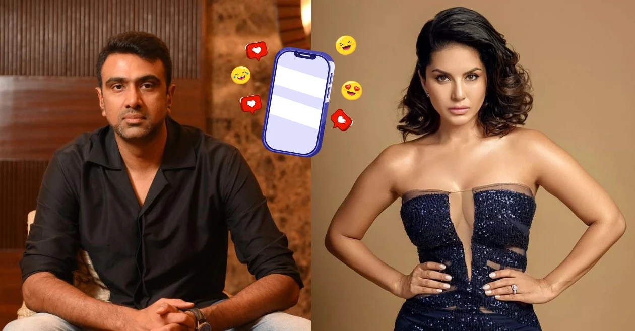 Ravichandran Ashwin drops Sunny Leone photo, fans come up with funny reactions