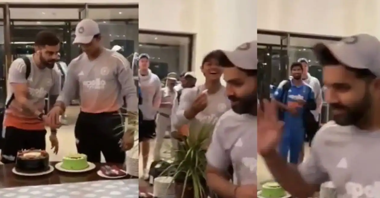 WATCH: Rohit Sharma hilariously refuses to eat cake after India’s ODI series win over South Africa