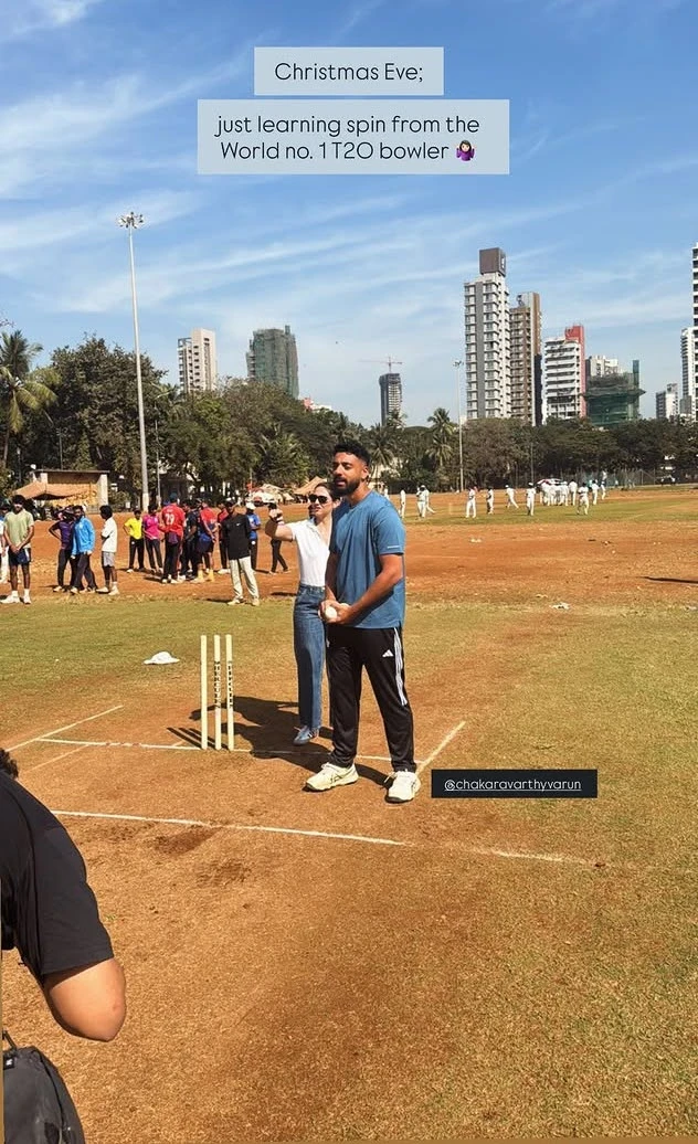 Sahiba Bali, Varun Chakravarthy