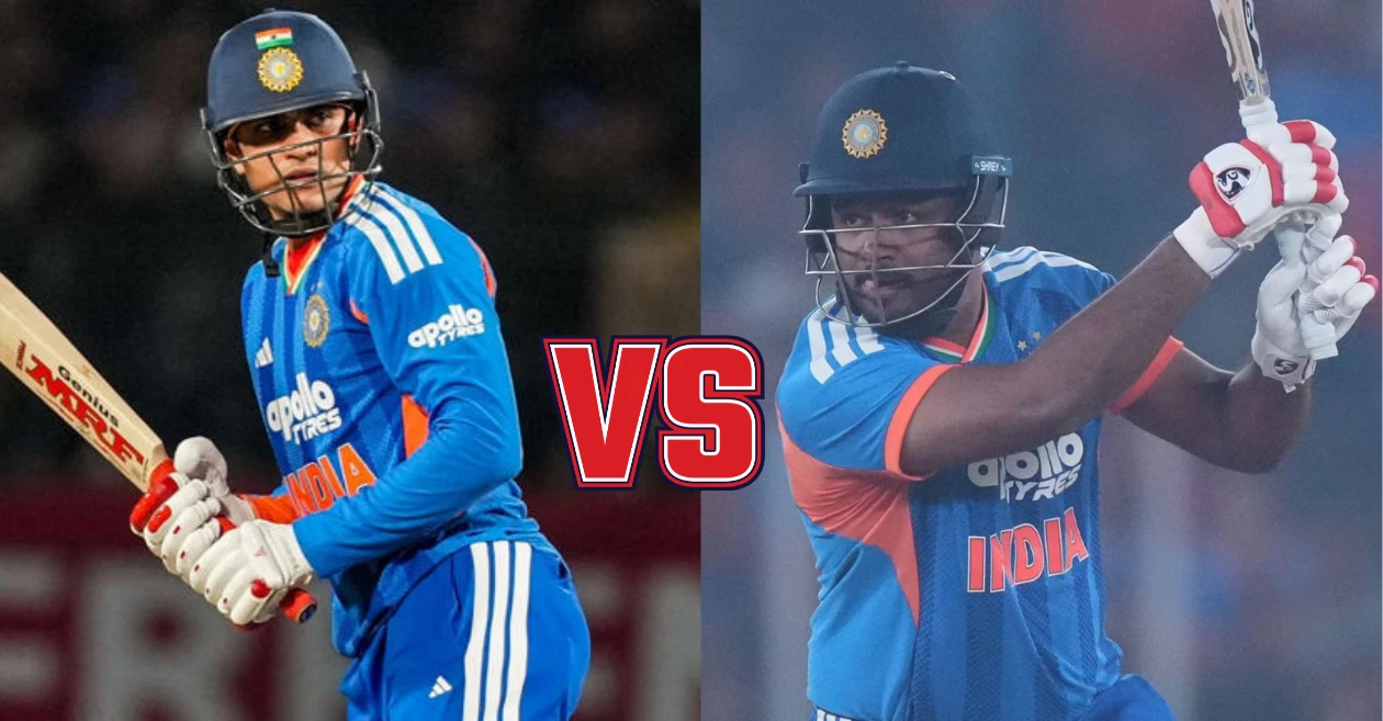 Shubman Gill vs Sanju Samson T20I stats ahead of T20 World Cup 2026
