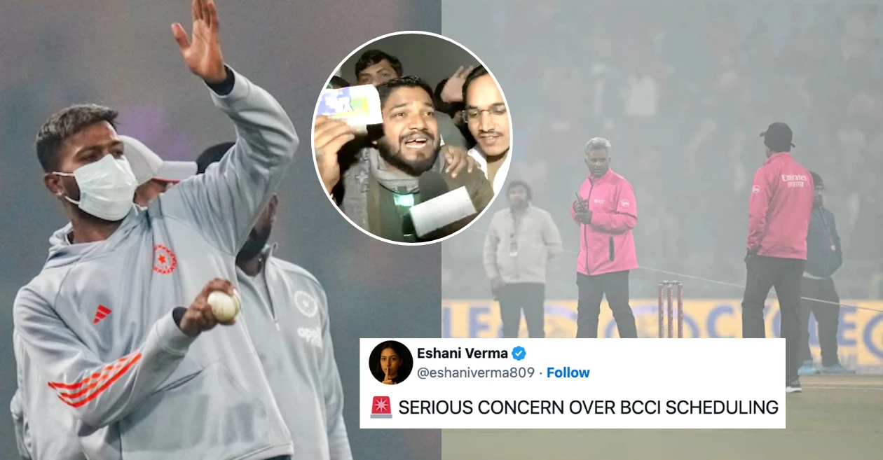 ‘Sold three sacks of wheat to watch the match’: Heartbroken fans demand full refund after India vs South Africa 4th T20I gets called off due to excessive fog in Lucknow