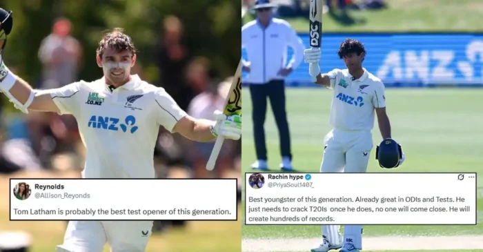 Tom Latham and Rachin Ravindra notch dazzling centuries as New Zealand seize command on Day 3 of 1st Test against West Indies