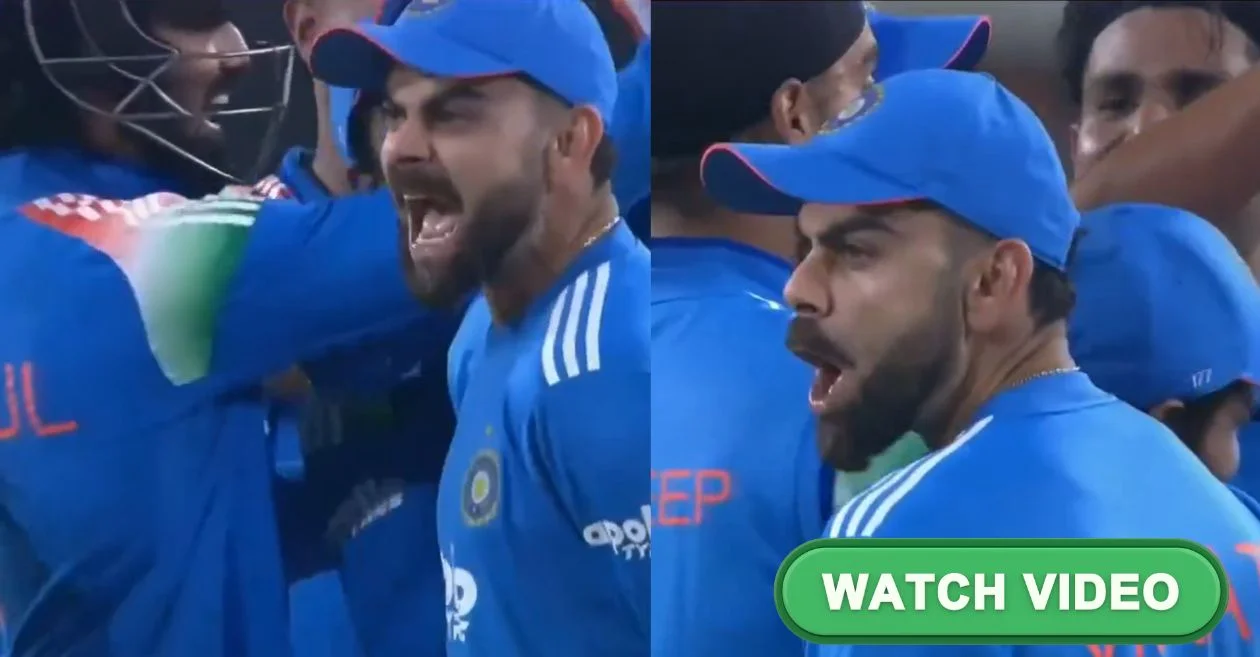 IND vs SA [WATCH]: Virat Kohli’s passionate celebration lights up Ranchi after Kuldeep Yadav’s crucial wicket during 1st ODI
