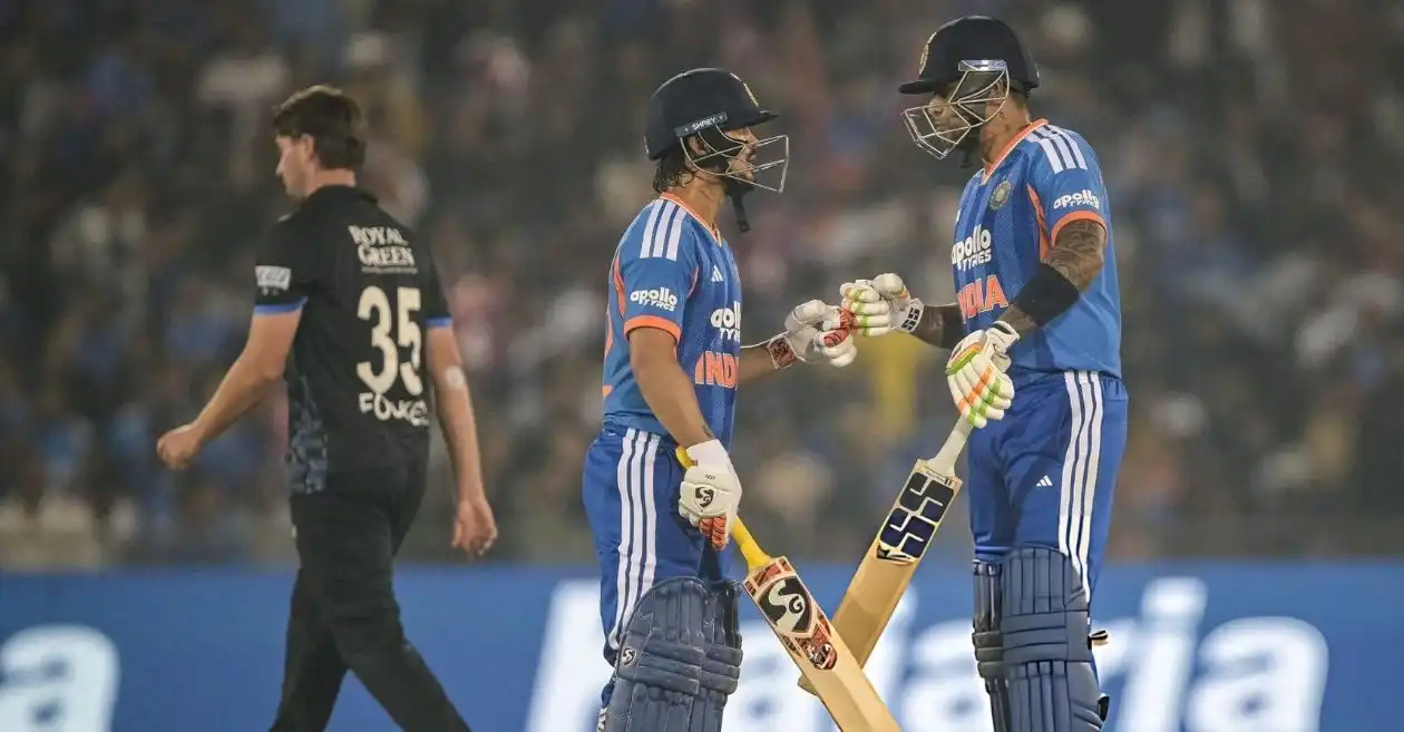 Top 5 highest successful chases by Team India in T20I cricket