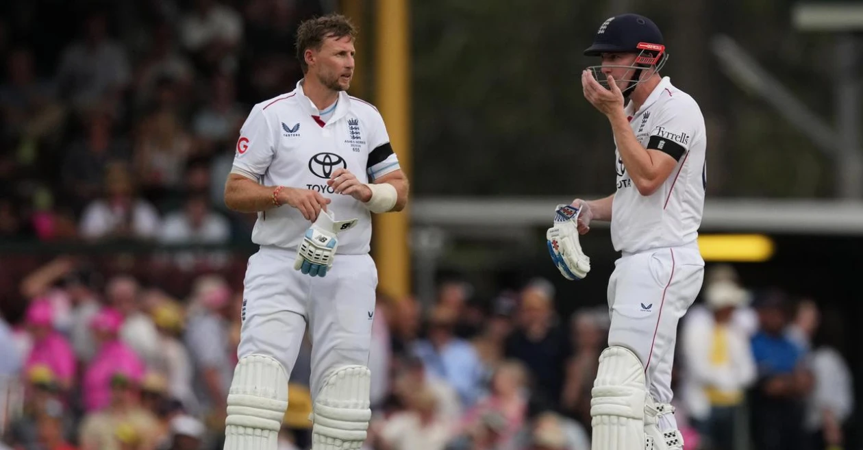 Ashes 2025-26: Joe Root and Harry Brook steady England on rain-hit Day 1 of Sydney Test