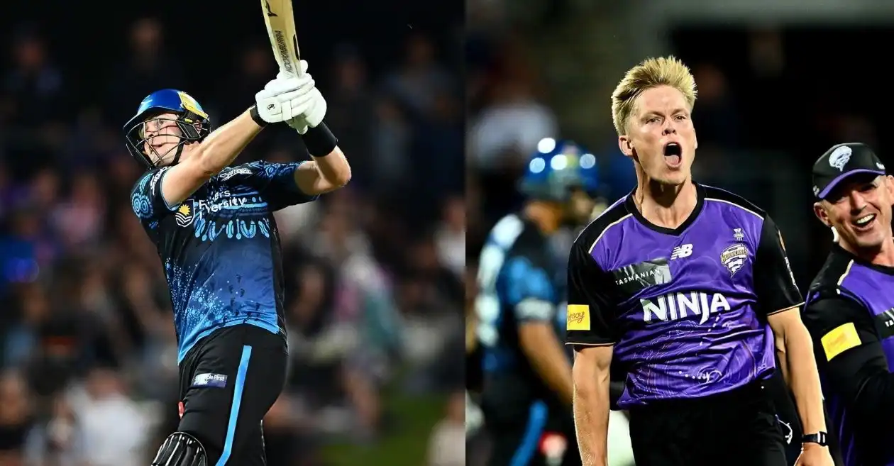 Liam Scott’s knock goes in vain as Nathan Ellis’ bowling brilliance guides Hobart Hurricanes to big win over Adelaide Strikers in BBL|15