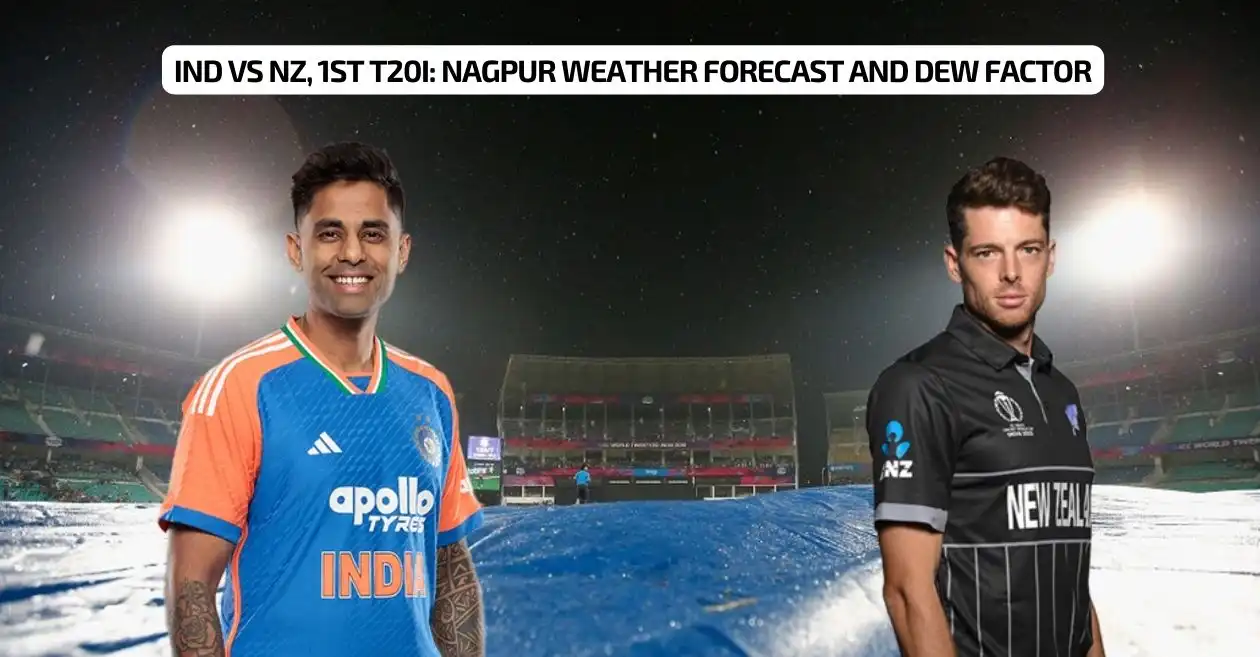 IND vs NZ, 1st T20I: Nagpur Pitch Report, Weather Forecast and Dew Factor
