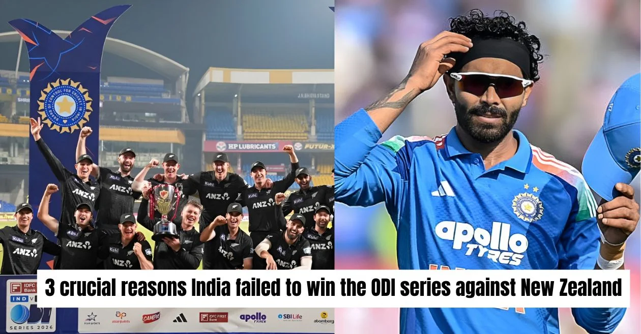 3 key reasons behind India’s defeat in the ODI series against New Zealand