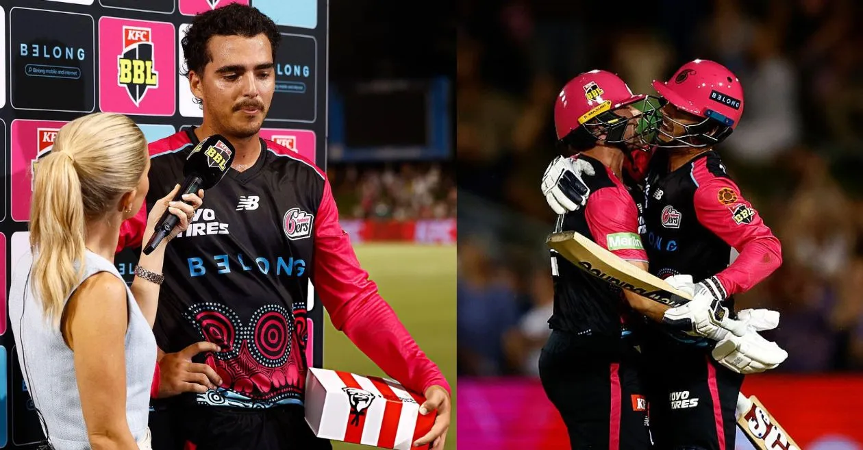 BBL|15: Joel Davies’ all-round brilliance guides Sydney Sixers past Brisbane Heat in a low scoring thriller