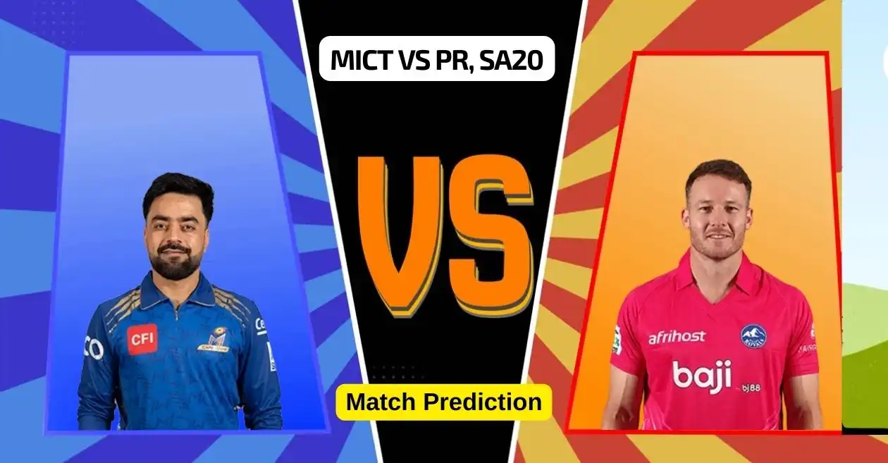 MICT vs PR, SA20 2025-26, Match Prediction: Who will win today’s game between MI Cape Town and Paarl Royals?
