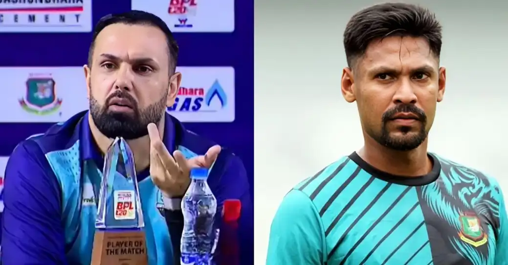 WATCH: Mohammad Nabi gets visibly irritated by question on Mustafizur Rahman’s IPL 2026 saga