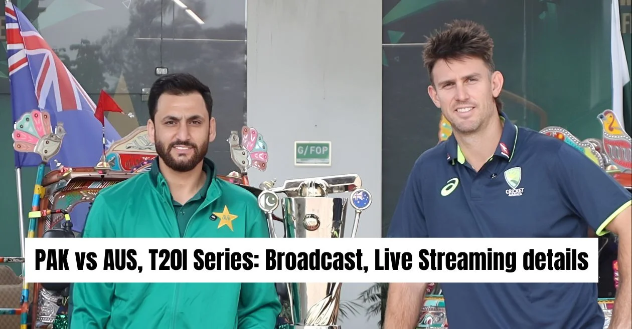 PAK vs AUS, T20I Series: Broadcast, Live Streaming details – When and where to watch in Pakistan, Australia, USA, UK & other countries