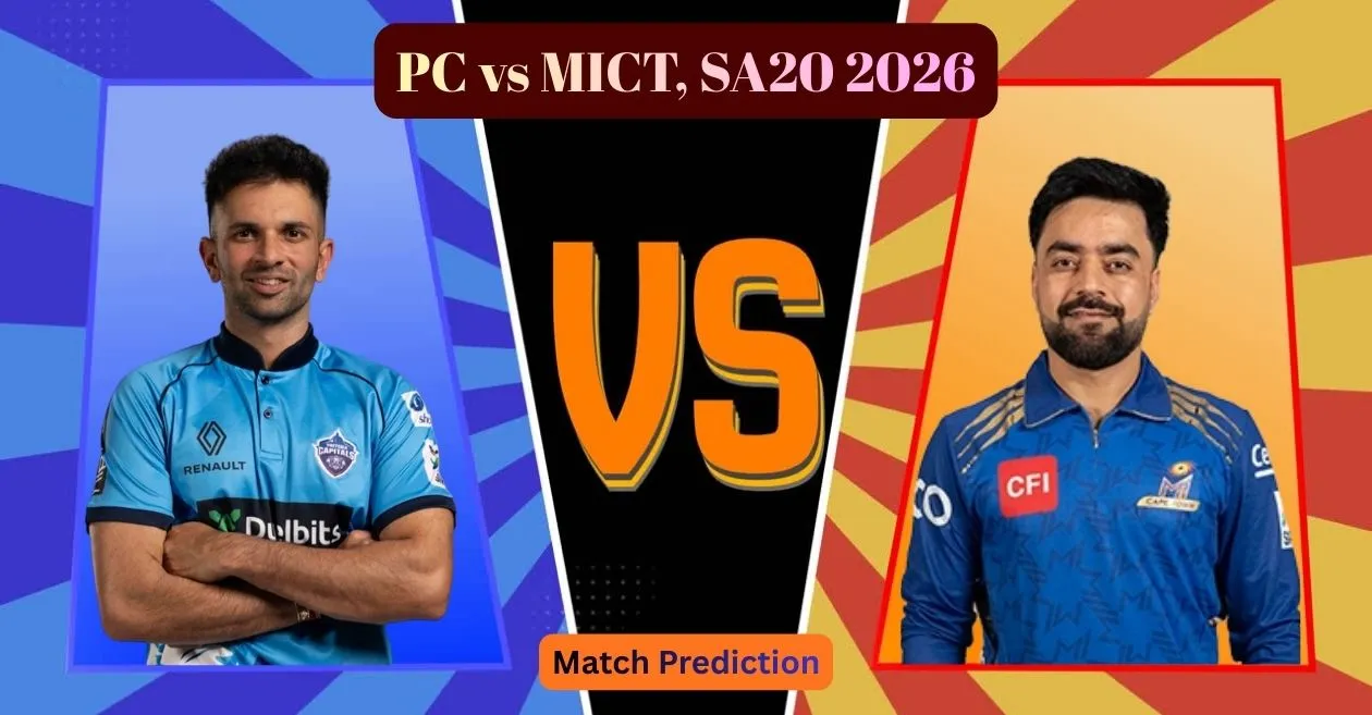 PC vs MICT, SA20 2025-26, Match Prediction: Who will win today’s game between Pretoria Capitals and MI Cape Town?