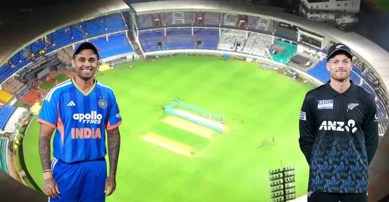 IND vs NZ: Pitch Report for 4th T20I, ACA-VDCA Cricket Stadium Stats and Records
